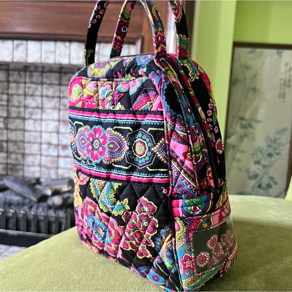 VERA BRADLEY Symphony in Hue Lined “Let’s Do Lunch” Bag - Small Lunch Brunch Bag - Picture 2 of 6